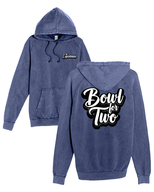 Bowl For Two Vintage Navy Hoodie