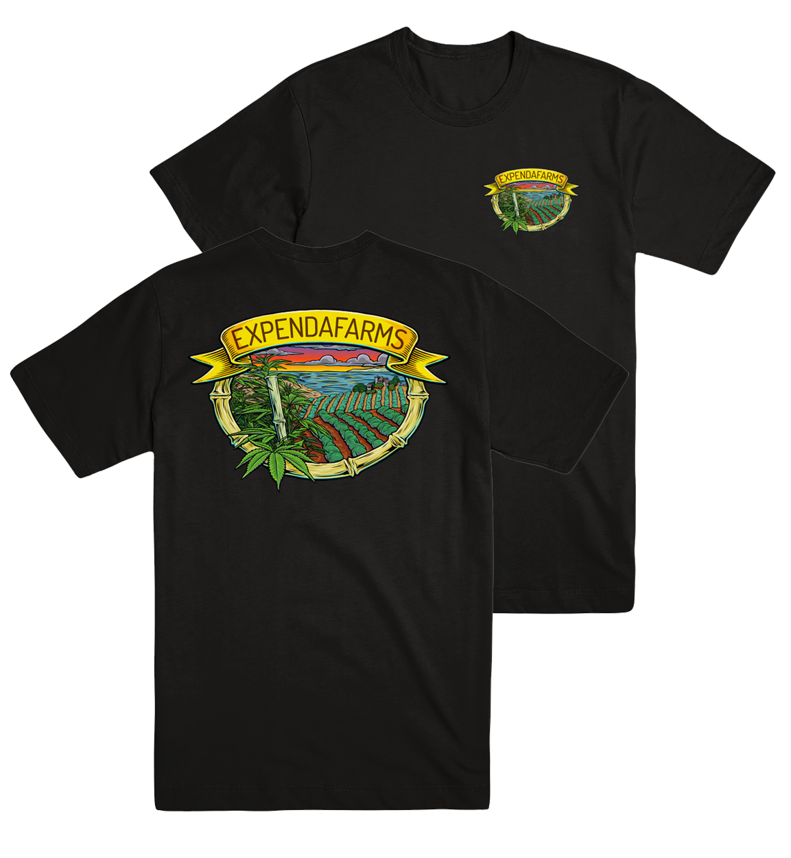 OG EXP FARMS Tee (Black)