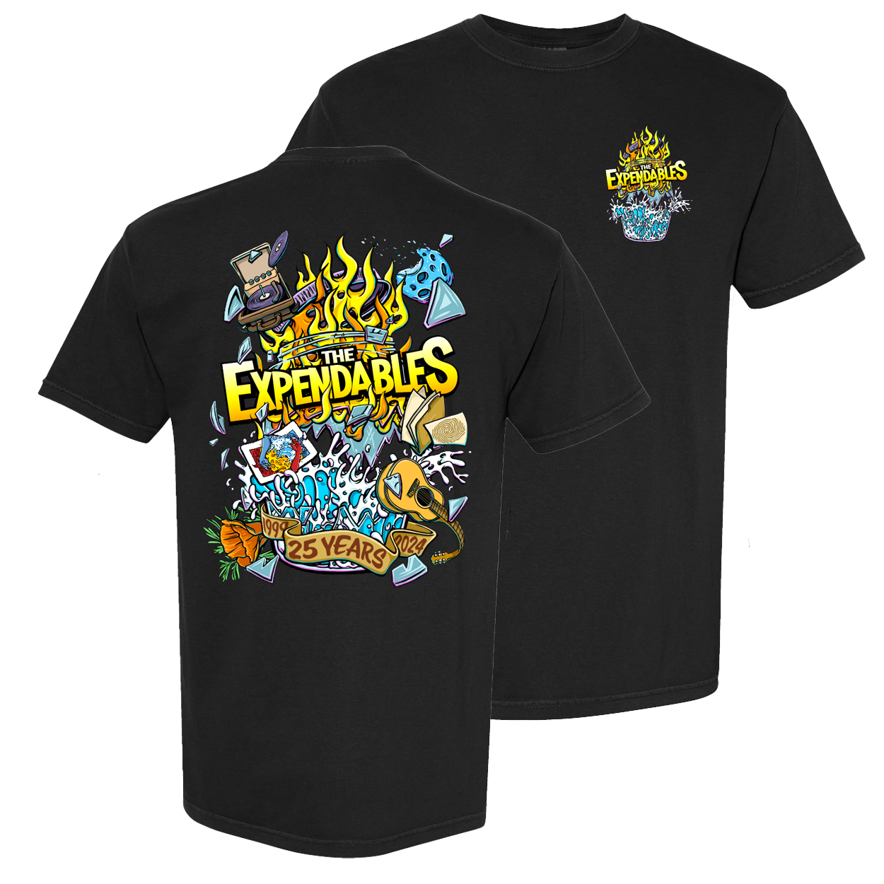 25 Year Jar Heavyweight Tee (Black)